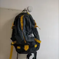 90s THE NORTH FACE バックパック ブラック/イエロー
