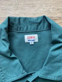 EDWIN グリーンシャツ XLサイズ