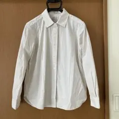 MUJI 無印良品　洗いざらし　ブロード　レギュラーカラー　シャツ　Mサイズ