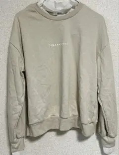 WEGO レース付きスウェット　アイボリー