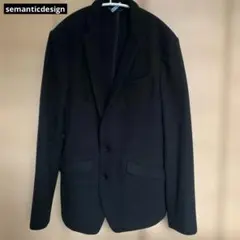 semanticdesign テーラードジャケット L ブラック