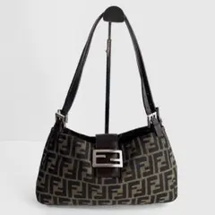 【極美品〜美品】FENDI フェンディ ズッカ柄 ワン ショルダーバッグ