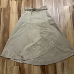 【NBB】フレアスカート（Sサイズ/ベージュ）