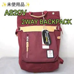 AS2OV 2WAYバックパック 日本製 コーデュラ タグ付 ワインのサムネイル