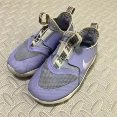 NIKE フレックスランナー　スニーカー　紫　パープル　15cm スリッポン