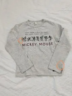 ミッキーマウス 長袖Tシャツ 120