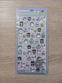 ボンボンドロップシールミニ 2枚セット　はぴだんぶい・ハンギョドン【正規品】