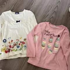 【クレードスコープ他】長袖カットソー2点セット 120