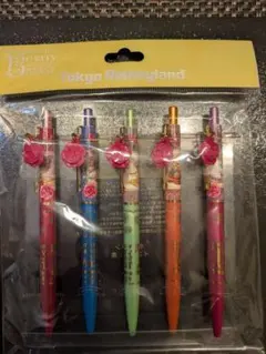 美女と野獣 ボールペンセット 5本