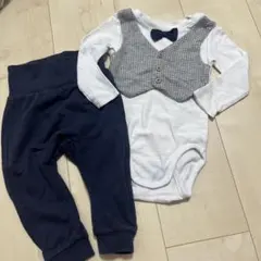 H&M フォーマル ロンパース パンツ セット 74cm