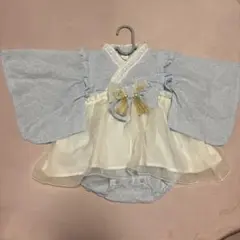 コトリ　袴　ロンパース