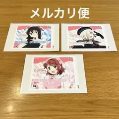 ラブライブ！ 虹ヶ咲学園 ステッカー 3枚 上原歩夢 桜坂しずく ミア・テイラー
