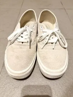 【誰か買って値】VANS バンズ　オーセンティック　スエードベージュ27.5cm