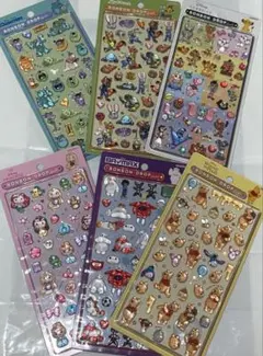 ディズニー ボンボンドロップシール　6枚セット 正規品