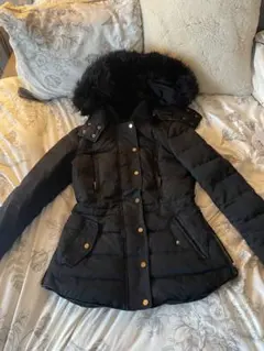 美品ZARA BASIC 黒 ダウンジャケット