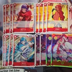 ワンピースカード　赤紫ウタ　デッキパーツ　まとめ売り