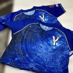 星空模様 ユニフォーム 青