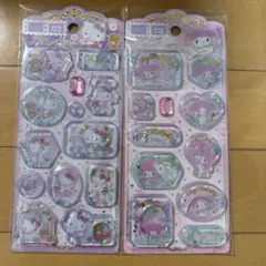 サンリオ　キティ　マイメロ　ウォーターシール　水シール　海外正規品　2枚セット