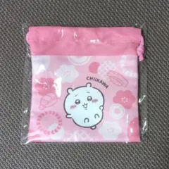 くら寿司 ちいかわ オリジナル巾着 ピンク