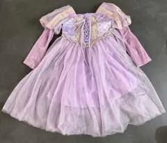 【新品】ラプンツェル ドレス キッズ コスプレ 衣装 90cm