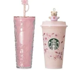 スターバックス スタバ　サクラ　2026　タンブラー　ベアリスタ　リユーザブル