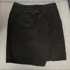 タイトスカート　黒　スリット