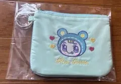 ナルミヤハッピーパーク メゾピアノ ブルーベリエ フラット刺繍ポーチ