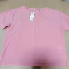 新品 TシャツM 薄赤　ピンクのサムネイル