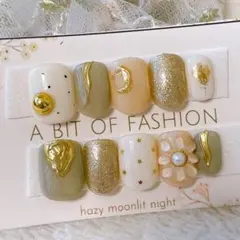 ショート　楕円　ニュアンスネイルチップのサムネイル