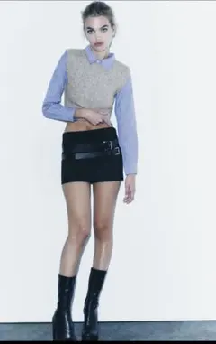 ZARAニットセッターブラウス