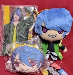 ヒプマイ☆シブヤ 帝統 マルチケース＆ぬいぐるみ マスコット 3点 プライズ