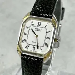 SEIKO エクセリーヌ ローマン文字 タンク スクエア レディース 新品
