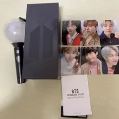 BTS オフィシャルライトスティックとブロマイド6枚 新品未使用です