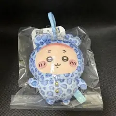 ドンキ　限定　コラボ　ちいかわ ヒョウ柄パジャマなマスコット　古本屋　カニちゃんのサムネイル