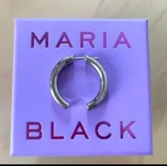 マァム様専用MARIA BLACK シルバー フープピアス 片耳用のサムネイル
