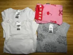 BONDS ベビー服 4点まとめ売り（ボディスーツ３枚・レギンズ１枚）
