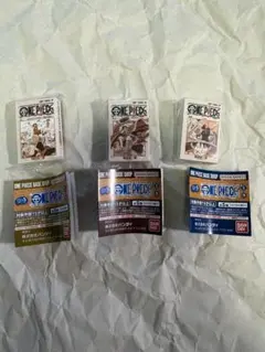 ワンピースBASE SHOP 豆ガシャ本 ONE PIECE 1巻　3巻　4巻