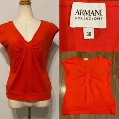 ARMANI アルマーニ　コレッツォーニ　半袖トップス　カットソー　ストレッチのサムネイル