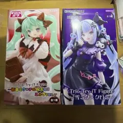 初音ミク trio try it フィギュア 雪ミク クロミ チロルチョコ