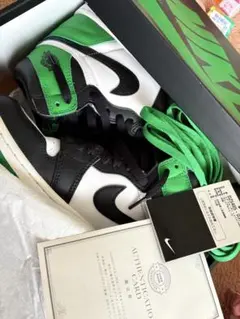 ナイキエアジョーダン1 レトロハイOGセルティックスラッキーグリーン23.5cm