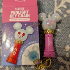 ディズニー　シークレットペンライトキーチェーン　チェシャ猫