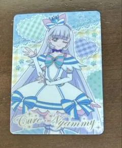 映画キミとアイドルプリキュア　 キラキラカード　キュアニャミー　キュアワンダフル