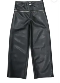 goar.archive クロコ L 黒 ZIPPER PANTS CROC - メルカリ