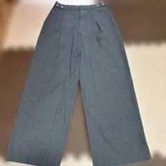 ユニクロ　グレータックワイドパンツ　丈標準