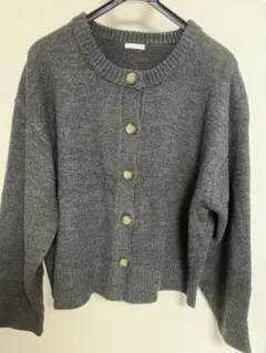 【GU】ニットカーディガン XL