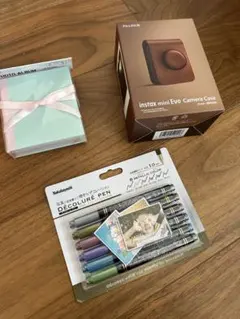 instax mini Evo カメラケース & アルバム & ペンセット