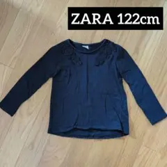 Zara Girls ダークネイビー 長袖カットソー 122cm
