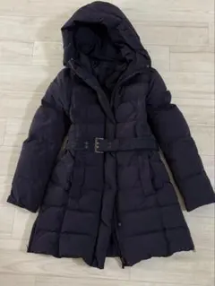 お値下げしました☆ZARA ダウンコート　セミロングダウン　サイドジップ　L