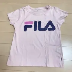 FILA フィラ キッズ 半袖Tシャツ ピンク 110cm