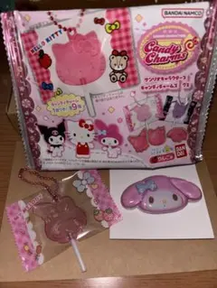 ★サンリオキャラクターズ★ キャンディチャームズグミ＆ぷっくりったいバッジ